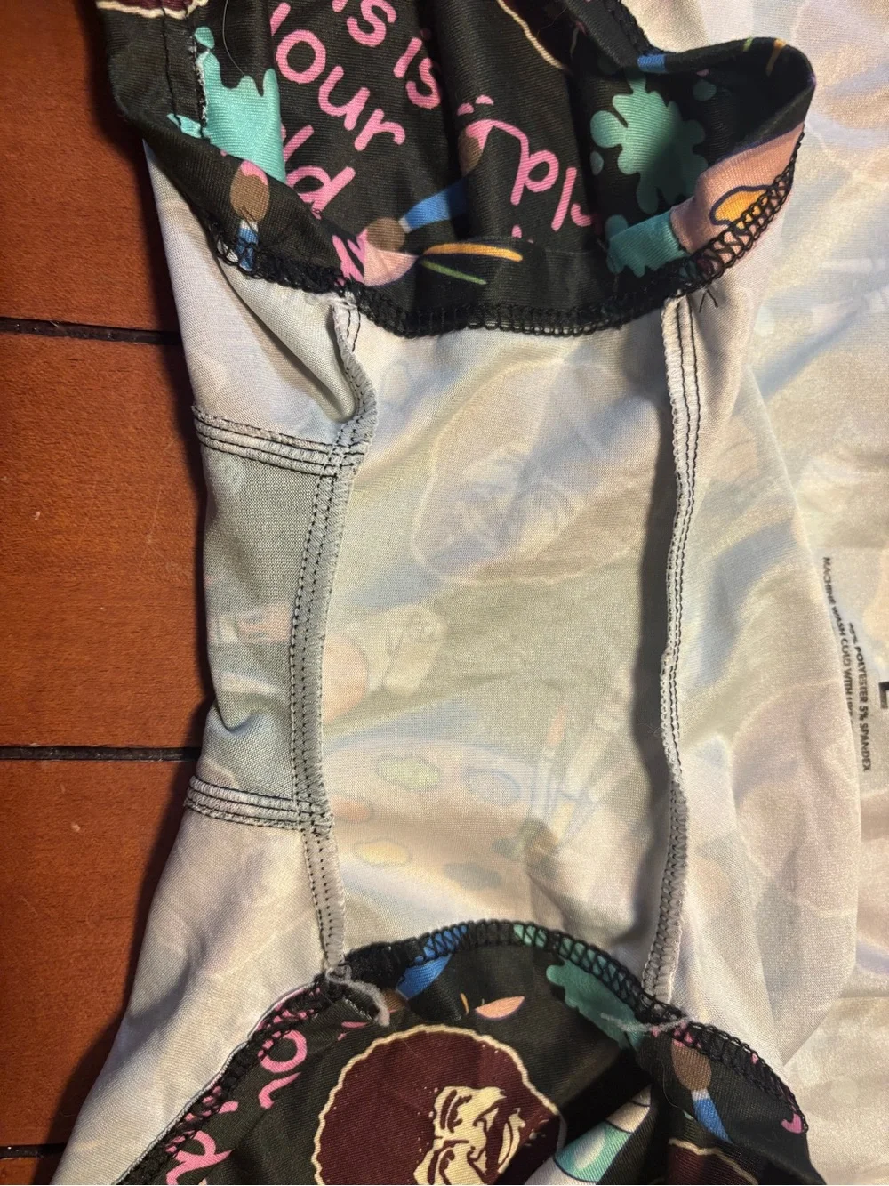 Bob Ross Mens Black Art-Themed Stretch Boxer Briefs Never worn, see pics